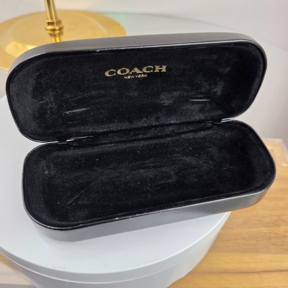 Coach Black Glasses Case